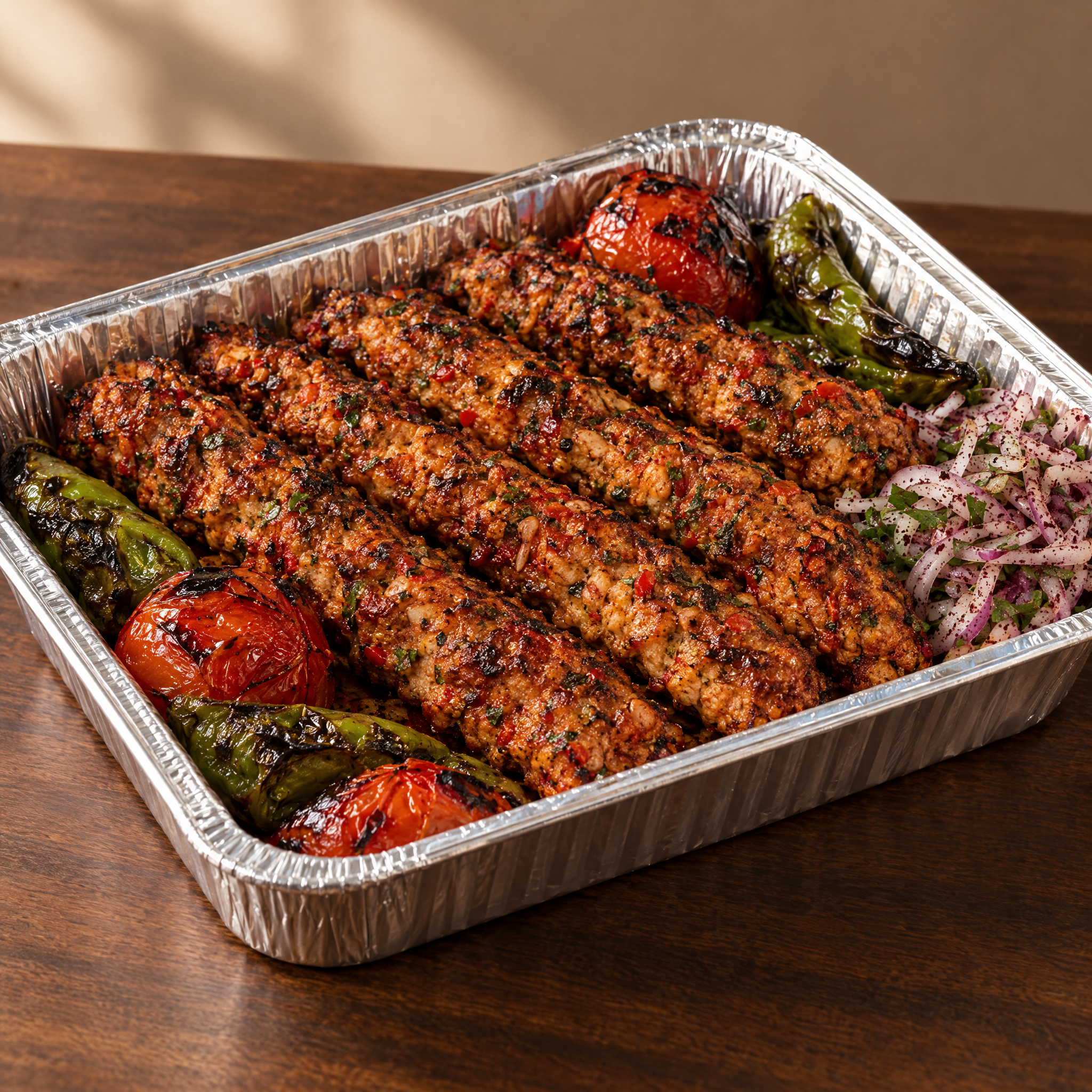 Chicken Adana Tray