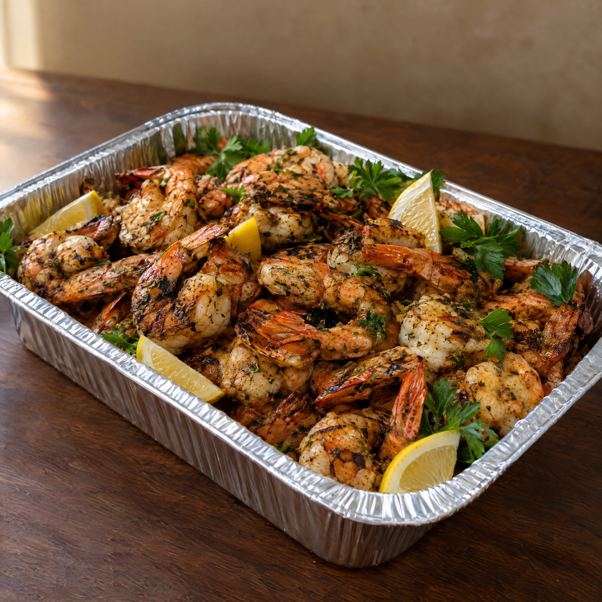 Grilled Shrimp Tray