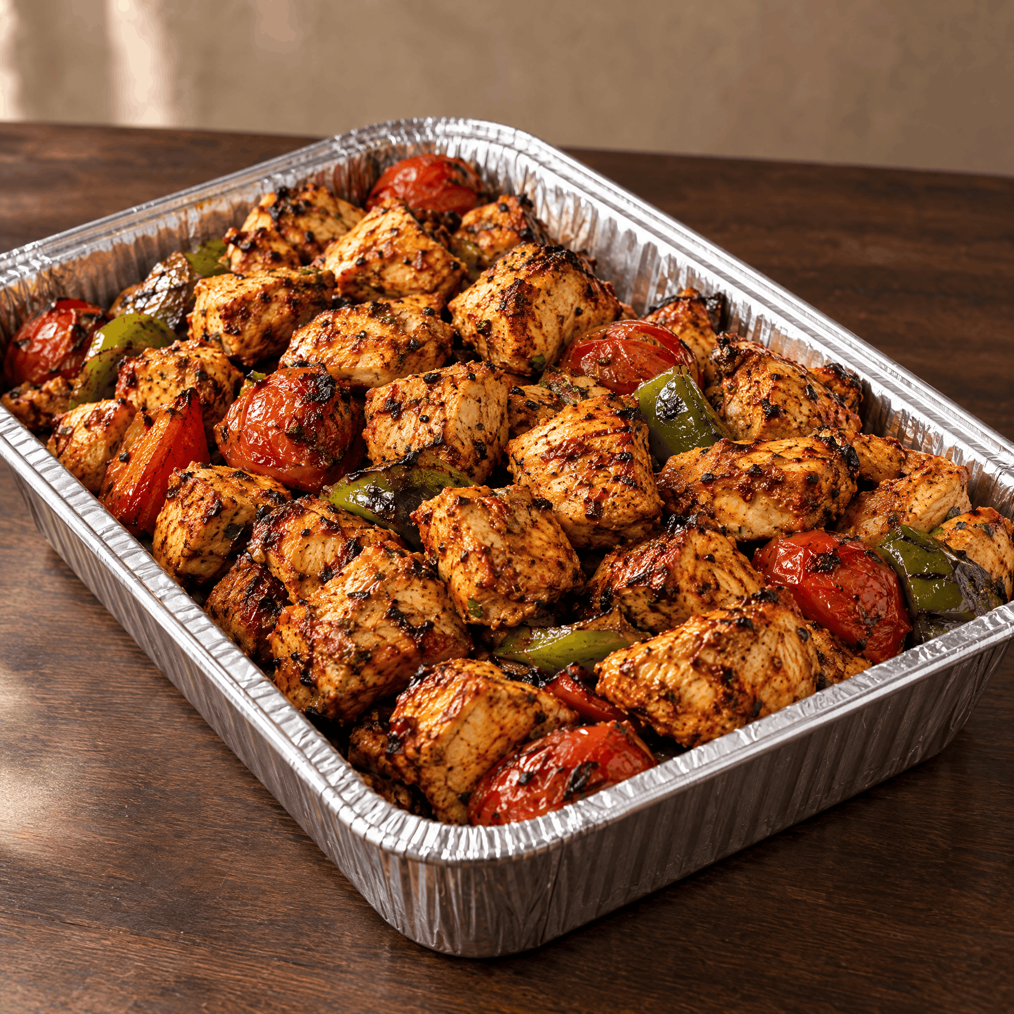 Chicken Shish Kebab Tray
